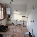 Old Kitchen before renovation project in Torquay - Asher Building services